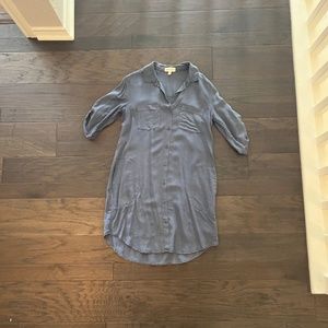 Cloth & Stone 100% Tencel Shirt Dress